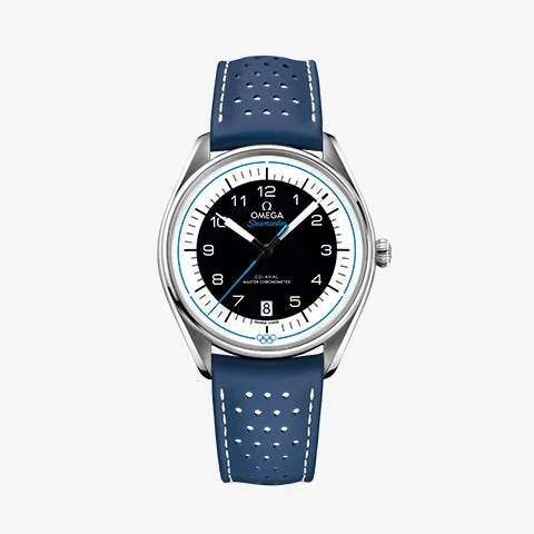 BLUE SEAMASTER OLYMPIC OFFICIAL TIMEKEEPER