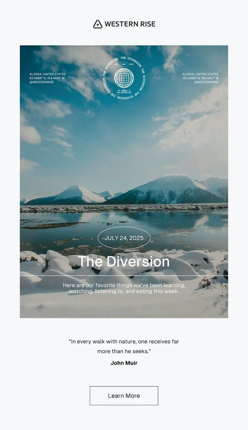 The Diversion: July 24, 2025