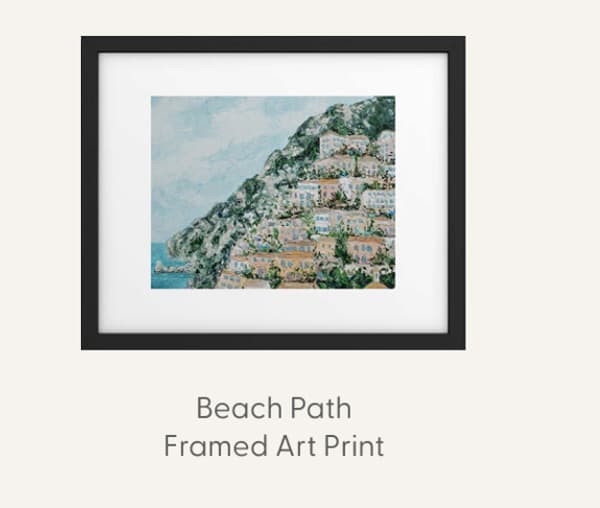 The Dog Waits Framed Art Print