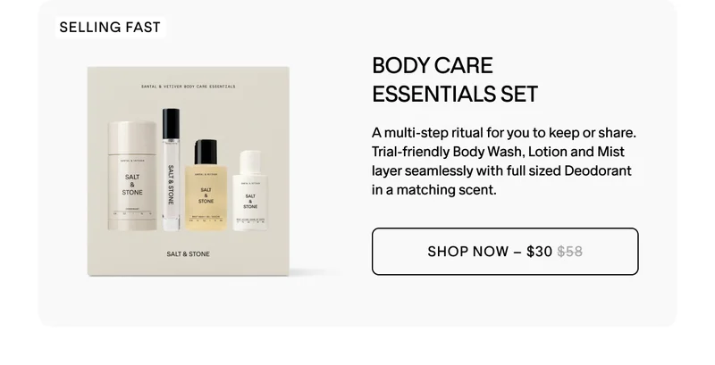 BODY CARE ESSENTIALS SET