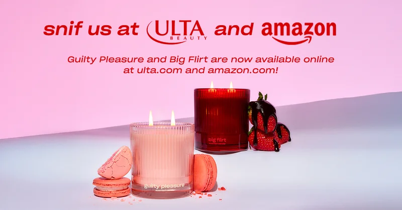 Guilty Pleasure and Big Flirt are now available online at ulta.com and amazon.com!