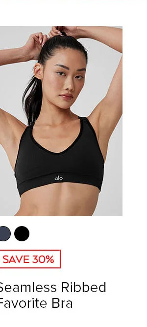 SEAMLESS RIBBED FAVORITE BRA