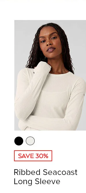 RIBBED SEACOAST LONG SLEEVE