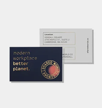 Gold Foil Business Cards