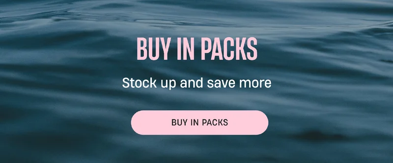 Buy in Packs | Stock up and save more. | Buy in Packs