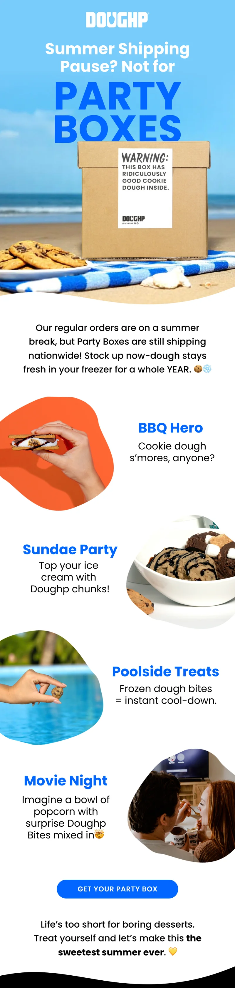 Party Boxes Available Now!