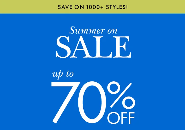 Save On 1000+ Styles!