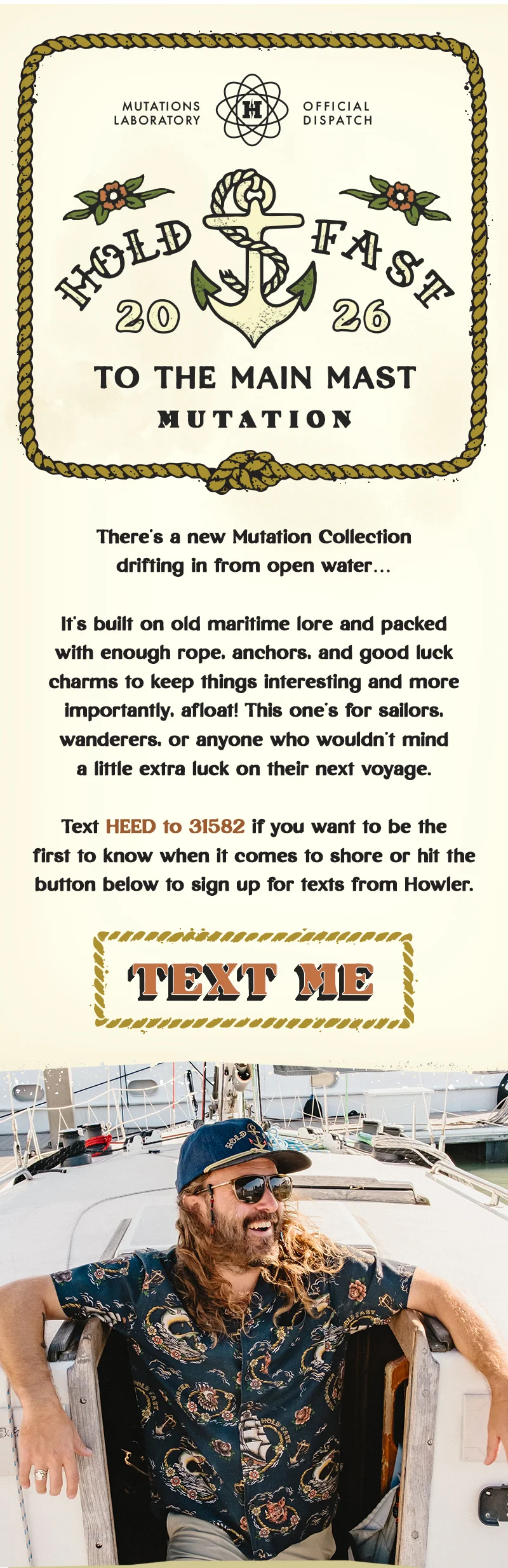 Text HEED to 31582 if you want to be the first to know when it comes to shore or hit the button below to sign up for texts from Howler.