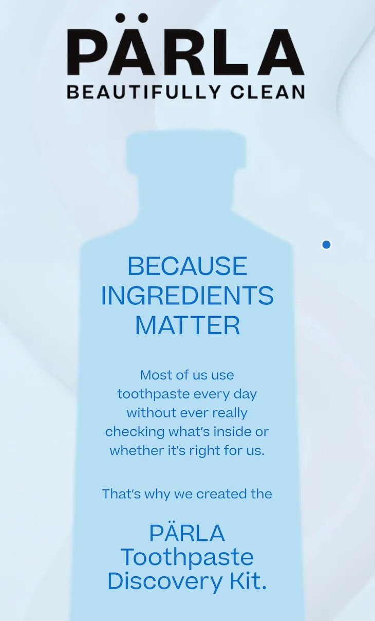 Because Ingredients Matter