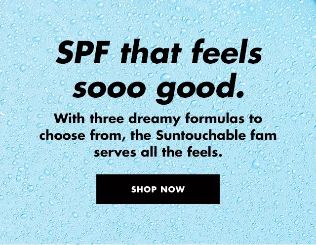 spf that feels sooo good