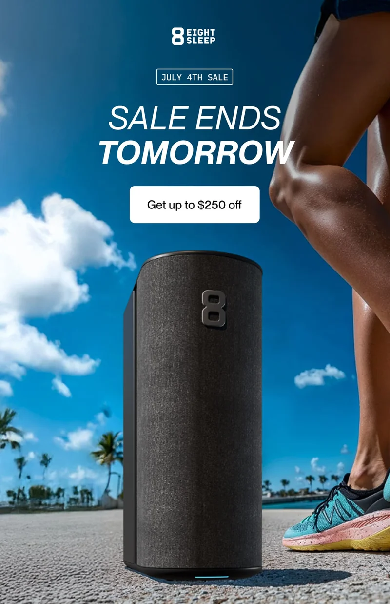 Sale ends tomorrow
