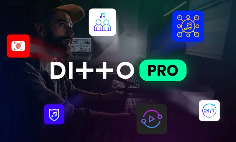 Get a FREE month of songwriting with Ditto Music vocal melody & lyrics generator