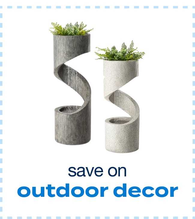 Outdoor decor