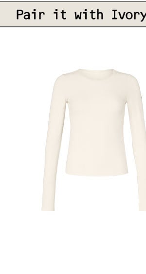 Ribbed Sea Coast Long Sleeve