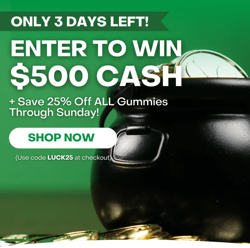 Enter our Pot of Gold St. Patty's Giveaway