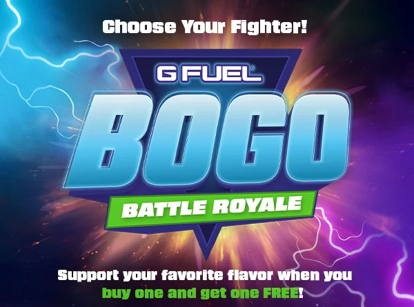 CHOOSE YOUR FIGHTER! G FUEL BOGO BATTLE ROYALE