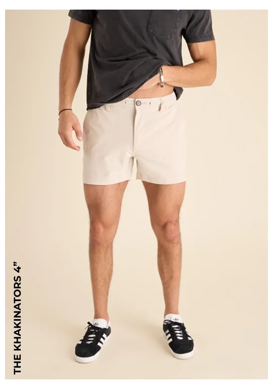 Everywear Performance Short: The Khakinators 4"