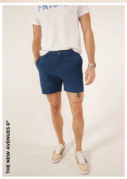 Everywear Performance Short: The New Avenues 6"