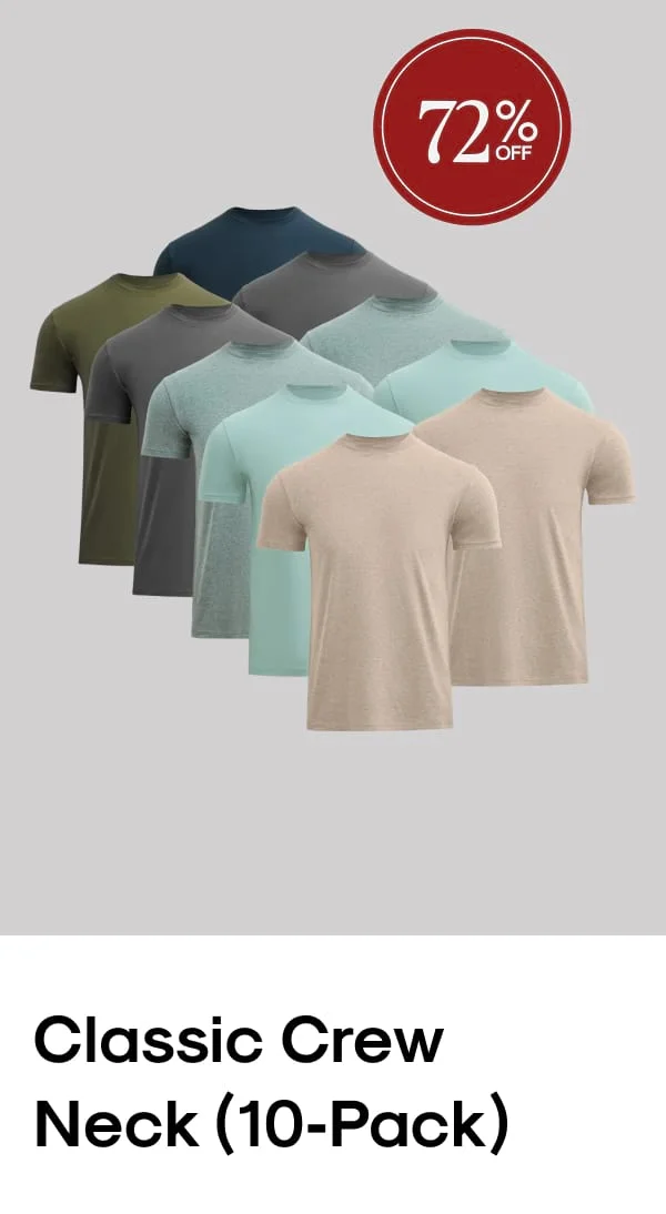 Classic Crew Neck (10‑Pack)