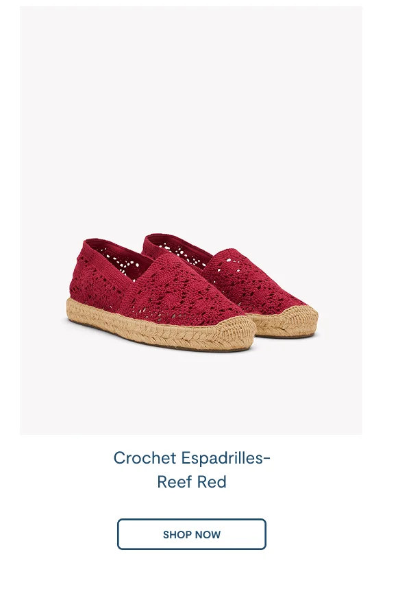 Reef Red Original Espadrille