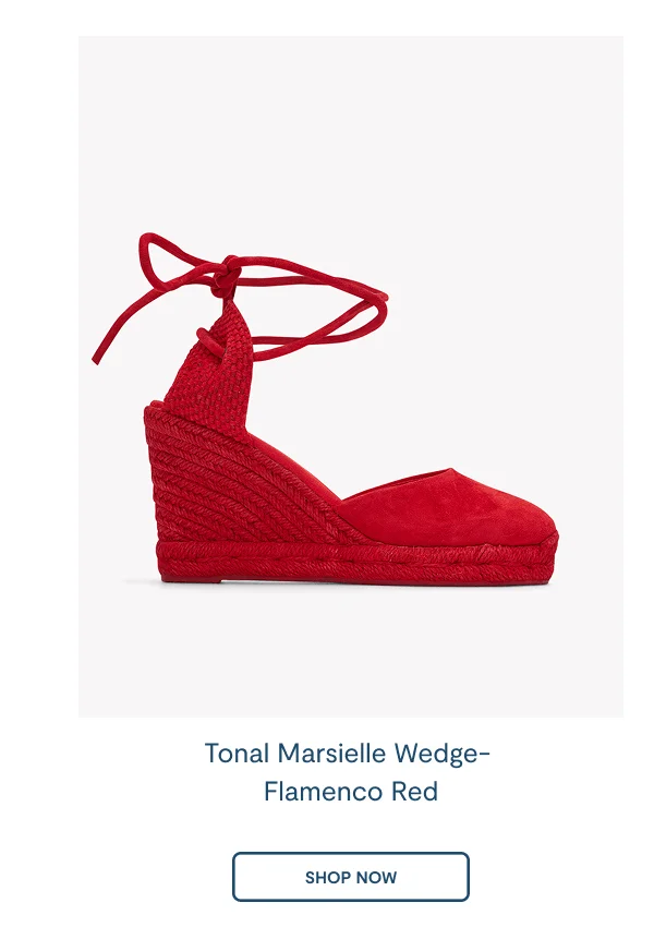 Tonal Red Marseille Wedge