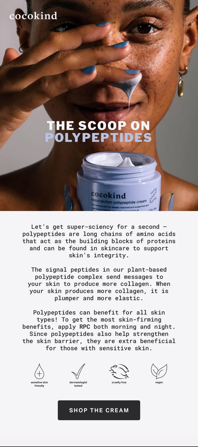 SHOP RESURRECTION POLYPEPTIDE CREAM!
