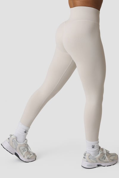Image of Define Seamless V-Shape Tights Light Dusty Beige