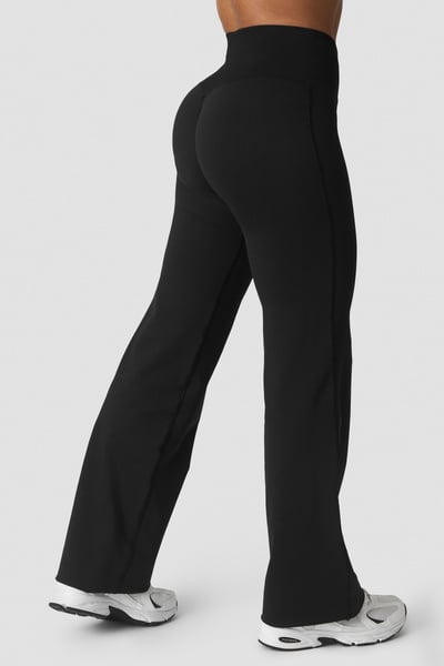 Image of Define Seamless Straight Pants Black