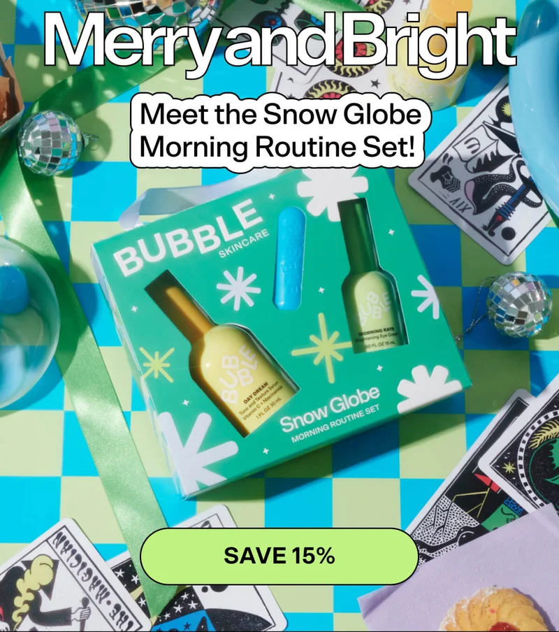 Merry and Bright Meet the Snow Globe Morning Routine Set! SAVE 15%