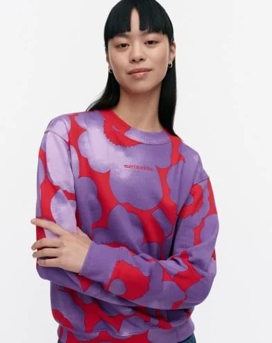 Leiot Akvarelli Unikko Kioski sweatshirt