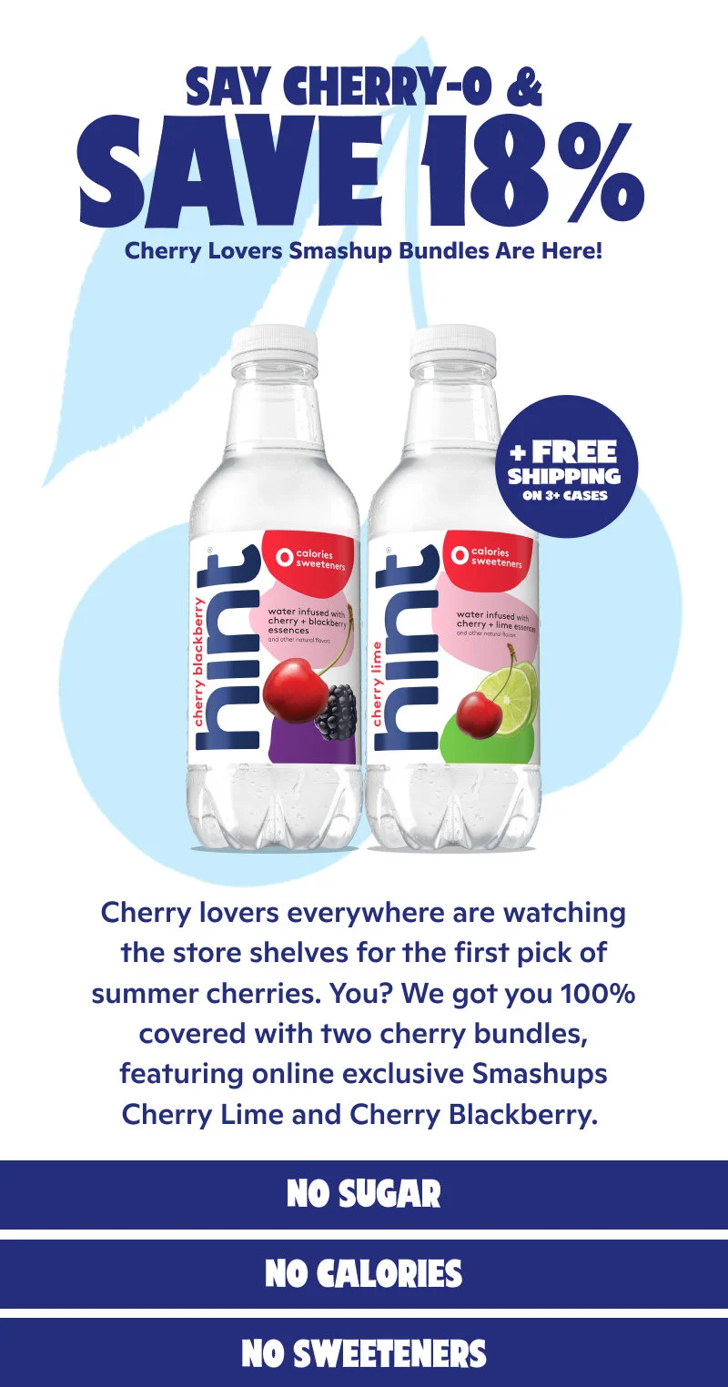 Say Cherry-O & save 18% on Cherry Lovers Smashup Bundles!
