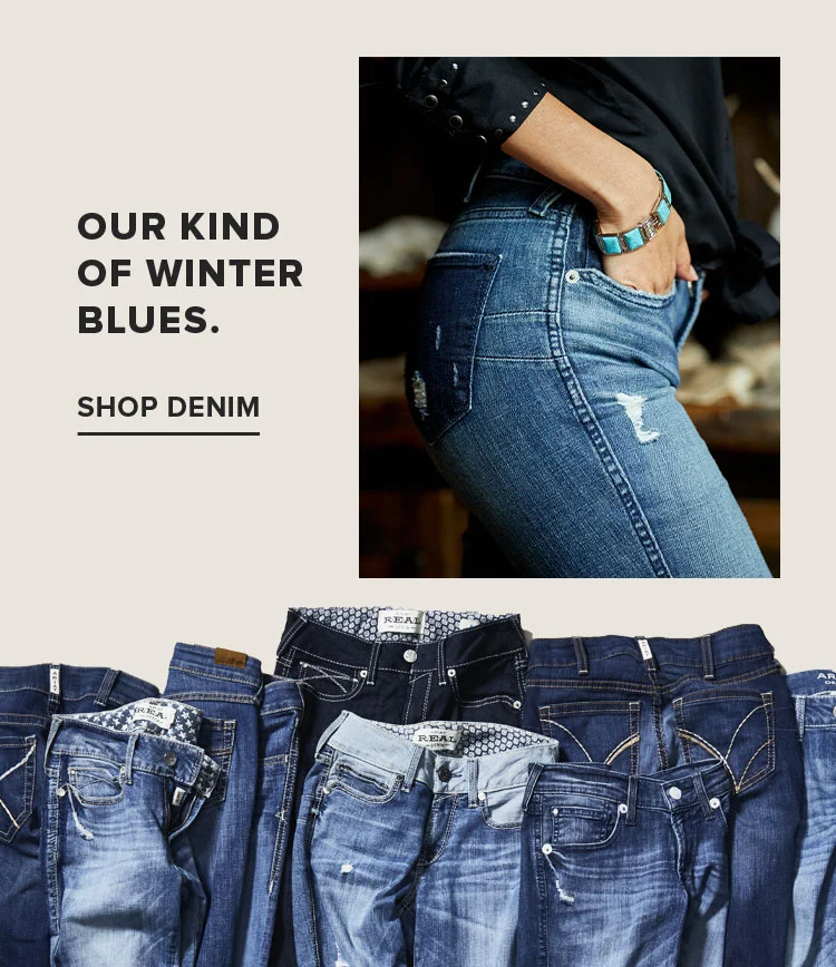 OUR KIND OF WINTER BLUES | SHOP DENIM