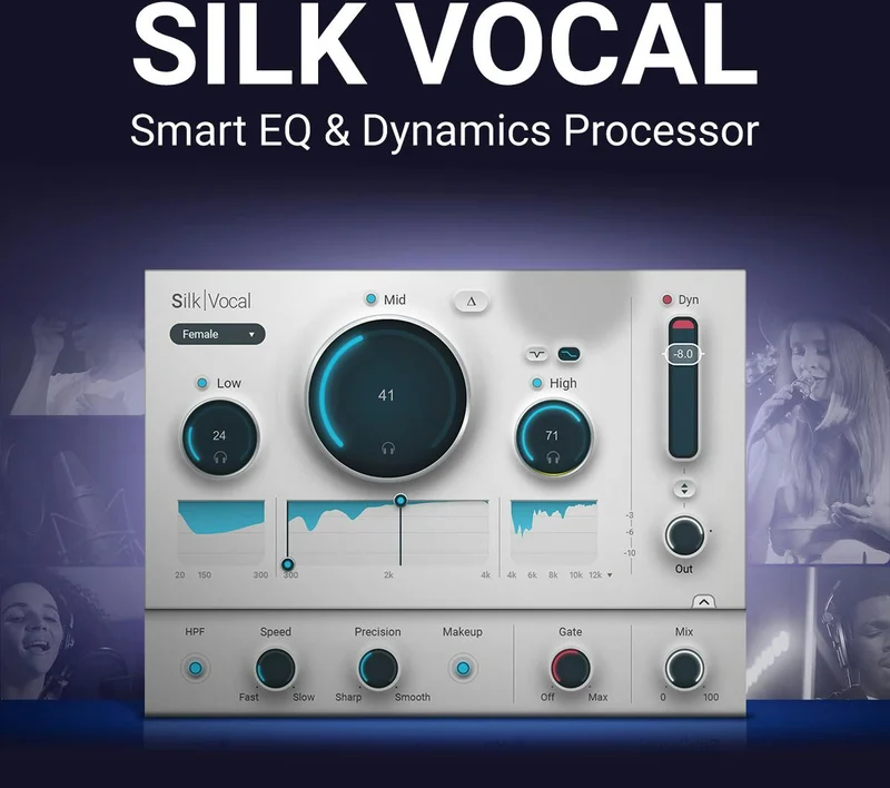 Silk Vocal - Smart EQ & Dynamics Processor