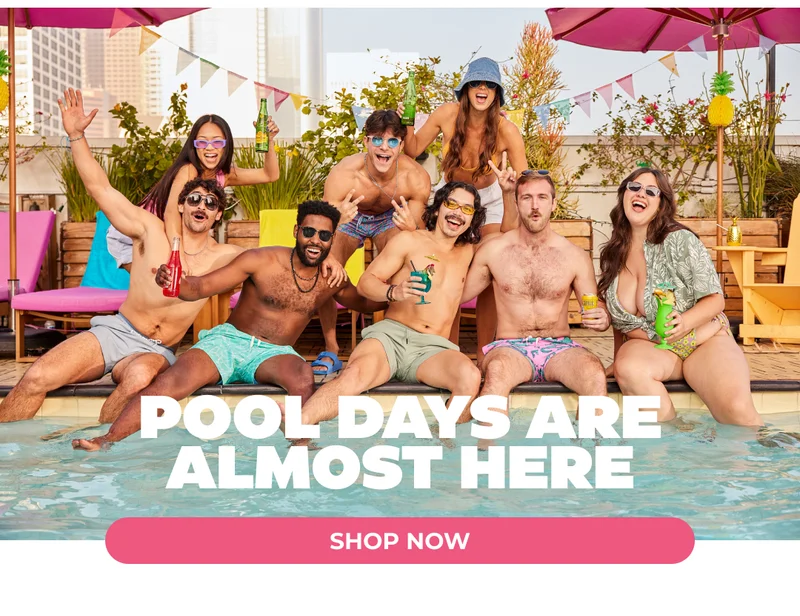 POOL DAYS ARE ALMOST HERE - Shop New Swim