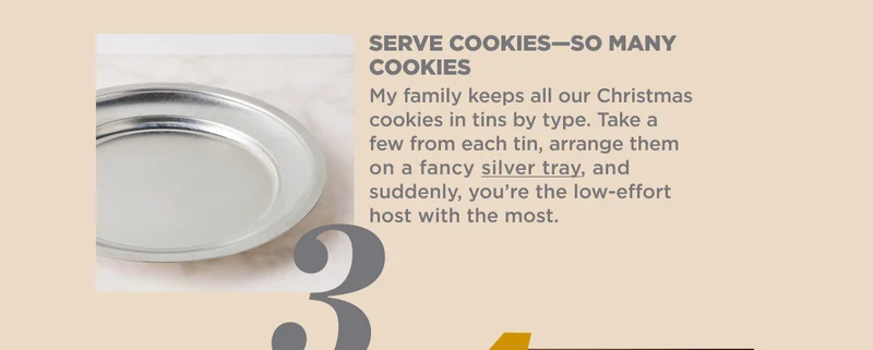 SERVE COOKIES—SO MANY COOKIES