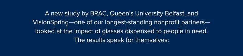 A new study by BRAC