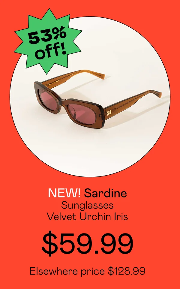 Sunglasses - Velvet Urchin Iris