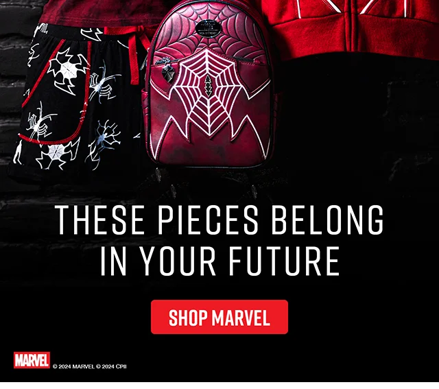 Madame Web. These Pieces Belong In Your Future. Shop Marvel