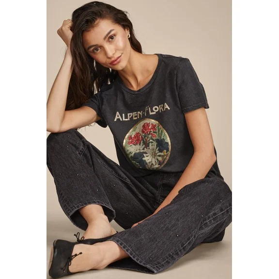 ALPEN FLORA CLASSIC CREW TEE