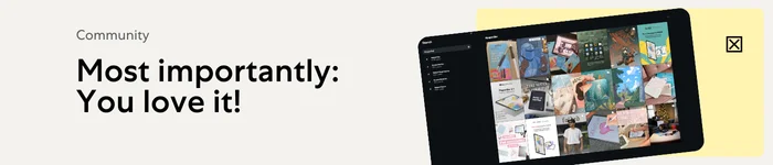 Title image: Community: Most importantly: You love it!