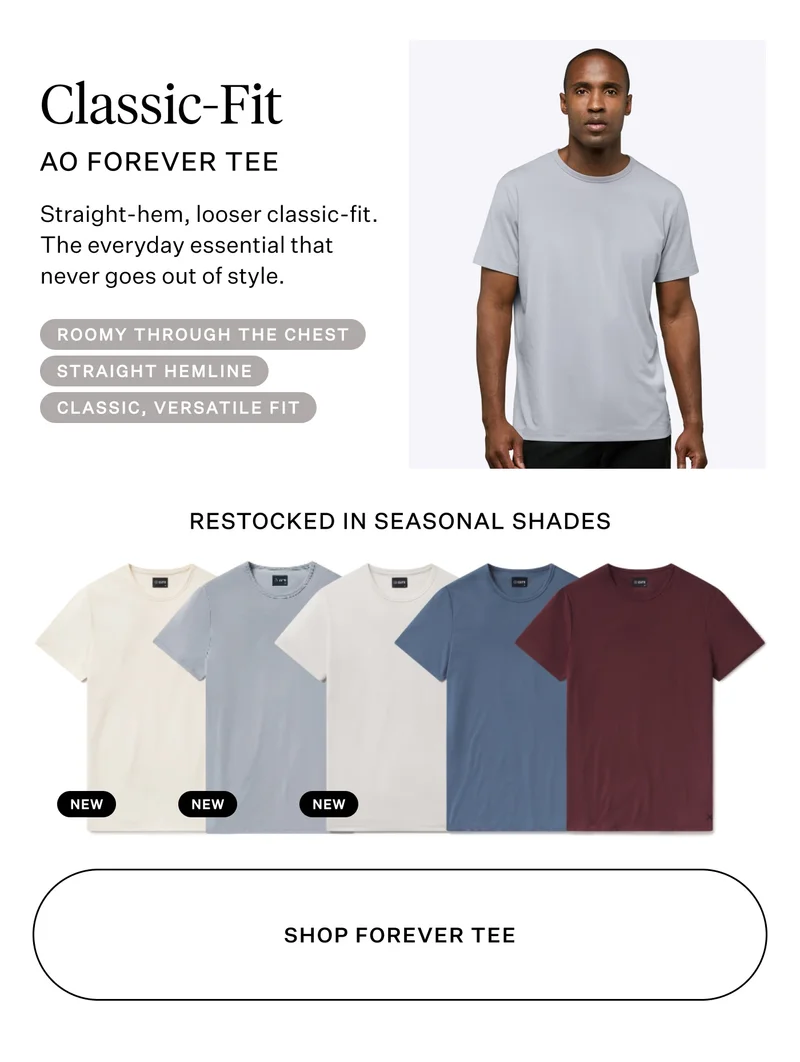 AO Forever Classic-Fit Tee