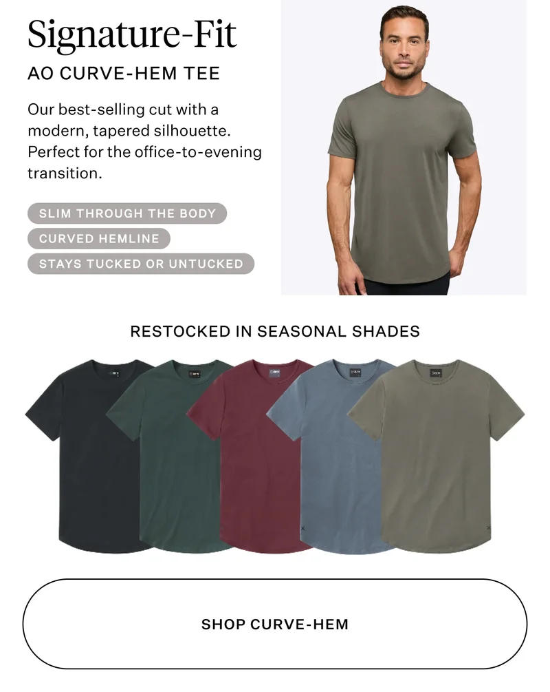 AO Curve-Hem Tee