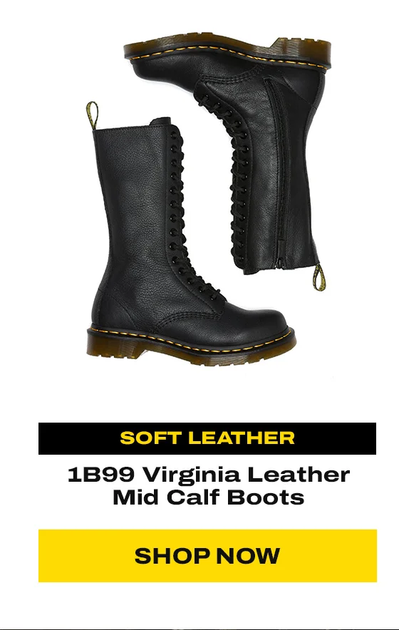 1B99 Virginia Leather Mid Calf Boots