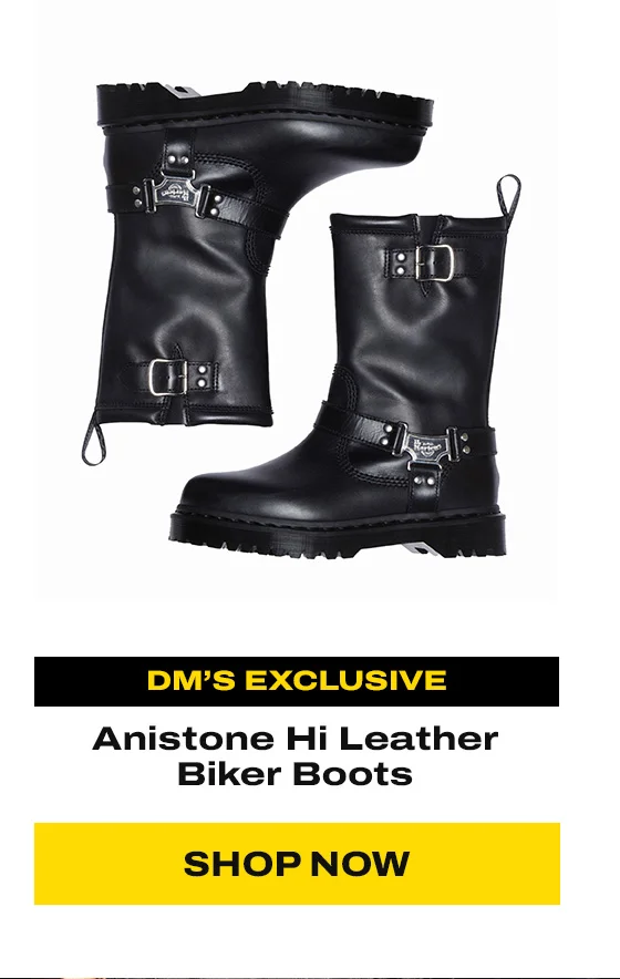 Anistone Hi Leather Biker Boots