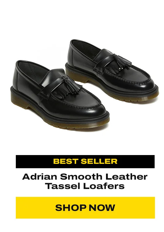 Adrian Smooth Leather Tassel Loafers