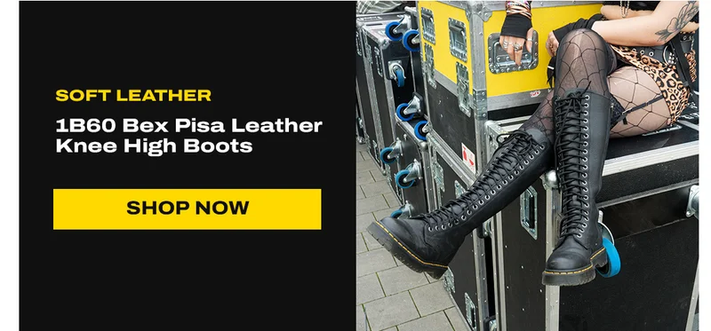1B60 Bex Pisa Leather Knee High Boots