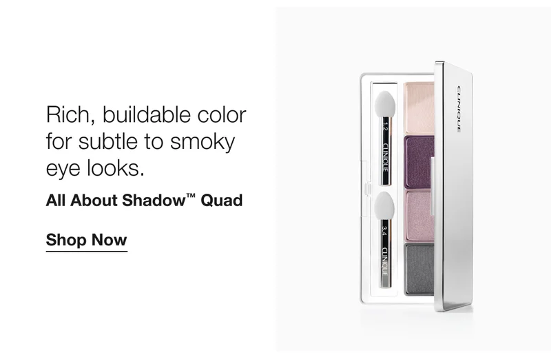Rich, buildable color for subtle to smoky eye looks.  | All About Shadow™ Quad | Shop Now