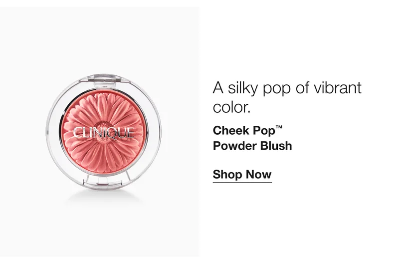 A silky pop of vibrant color. | Cheek Pop™ Powder Blush | Shop Now