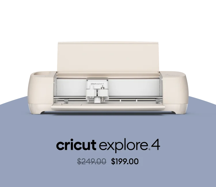 Take $50 off Cricut Explore® 4.