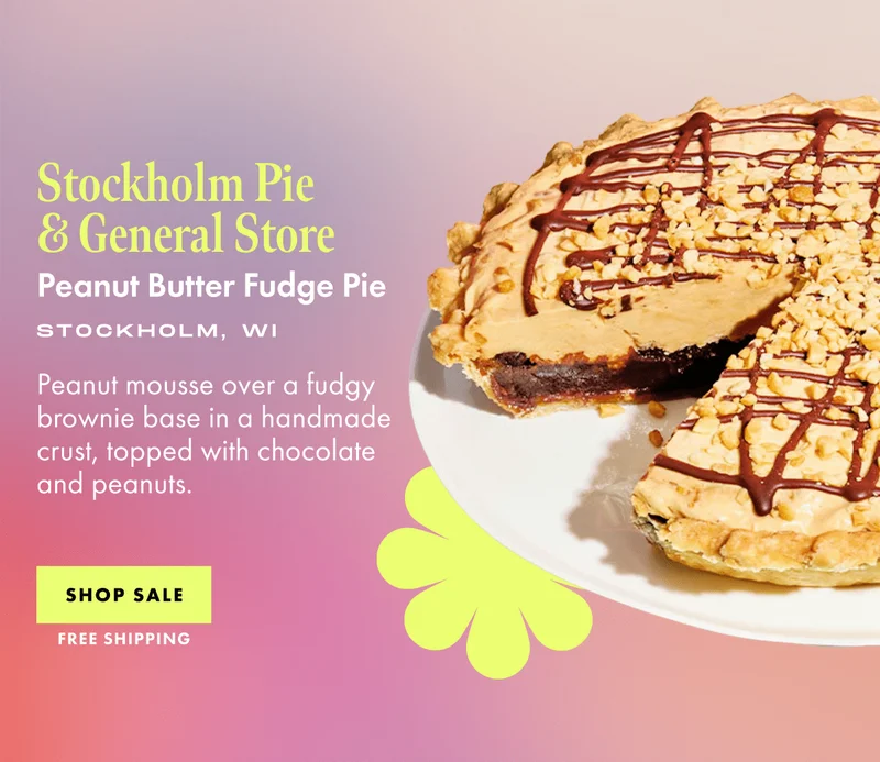 Stockholm Peanut Butter Fudge Pie Stockholm Peanut Butter Fudge Pie